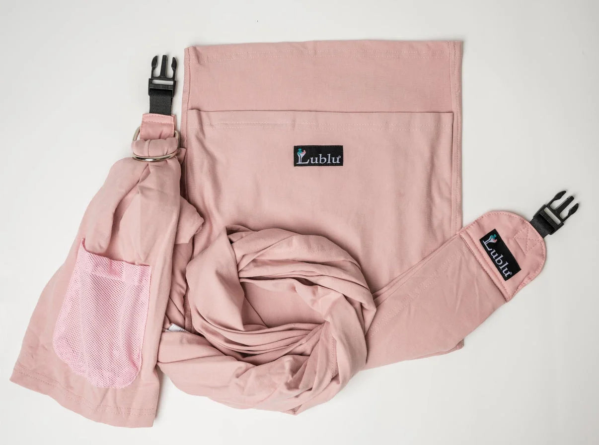 Baby Pink Baby Wrap - Perfect Fit For Your Little One - Lublu